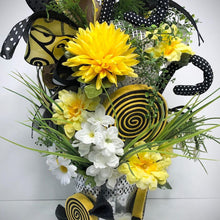 Load image into Gallery viewer, Custom designer handmade Busy Bee centerpiece Centerpiece / Table Arrangement / Table Decor