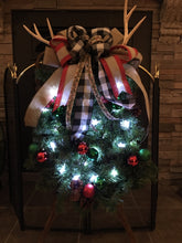 Load image into Gallery viewer, Custom Designer Handmade Decorative Christmas Snowshoes