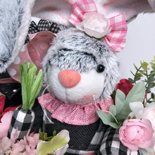 Cargar imagen en el visor de la galería, Custom Designer Handmade Garden Bunny centerpiece / Table Arrangement / Table Decor