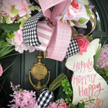 Cargar imagen en el visor de la galería, Custom Designer Handmade Spring Bunny wreath