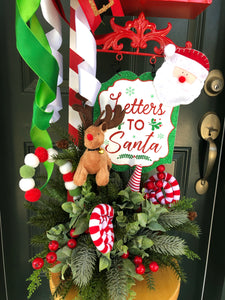 North Pole Express Post Letters To Santa Christmas Mailbox