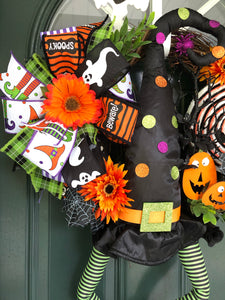 Couronne d'Halloween sur mesure