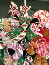 Load image into Gallery viewer, Gingerbread Wreath