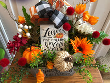 Cargar imagen en el visor de la galería, Fall centerpiece / Table Arrangement / Table Decor