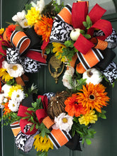 Load image into Gallery viewer, Vibrant Fall Floral Wreath