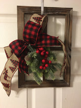 Load image into Gallery viewer, Custom Designer Handmade Decorative holiday window frames