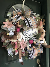 Load image into Gallery viewer, XL Merry Christmas Wreath