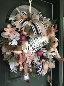 XL Merry Christmas Wreath