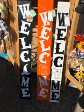 Load image into Gallery viewer, Custom Designer Handmade Fall Welcome Signs