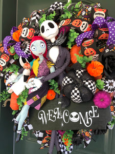 Deluxe Nightmare Before Christmas Kranz