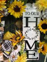 Load image into Gallery viewer, Fall Sunflower Wreath