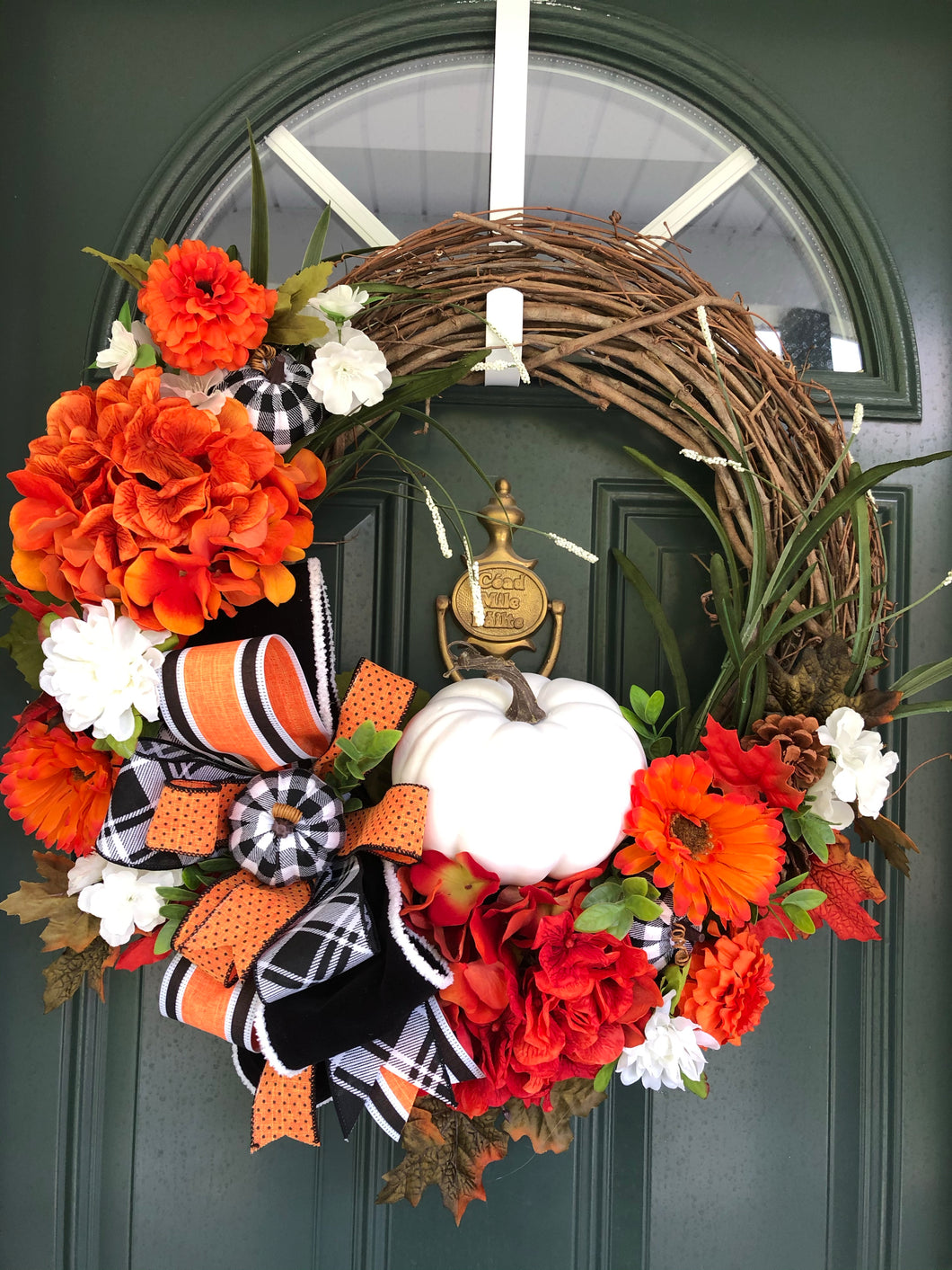 Custom Order Fall Wreath