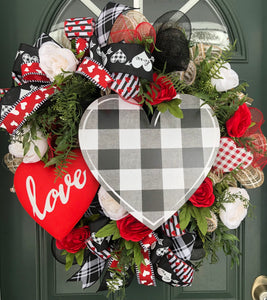 Valentines Day Wreath