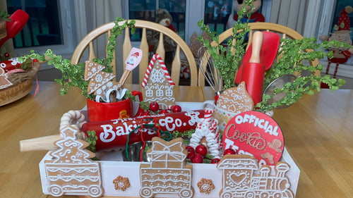 Gingerbread Decorative Tray