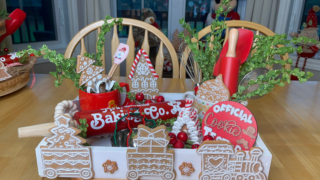 Gingerbread Decorative Tray