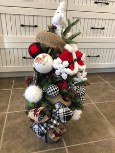 Custom Designer Handmade Christmas centerpiece / Table Arrangement / Table Decor