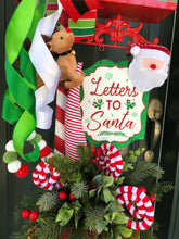 Load image into Gallery viewer, North Pole Express Post Letters To Santa Christmas Mailbox