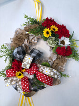 Carregar imagem no visualizador da galeria, Custom Designer Handmade Farmhouse Wreath