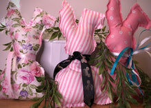 Charger l&#39;image dans la galerie, Custom Designer Handmade Spring / Summer Plush Farmhouse Bunnies