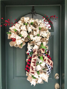 Reindeer Wreath