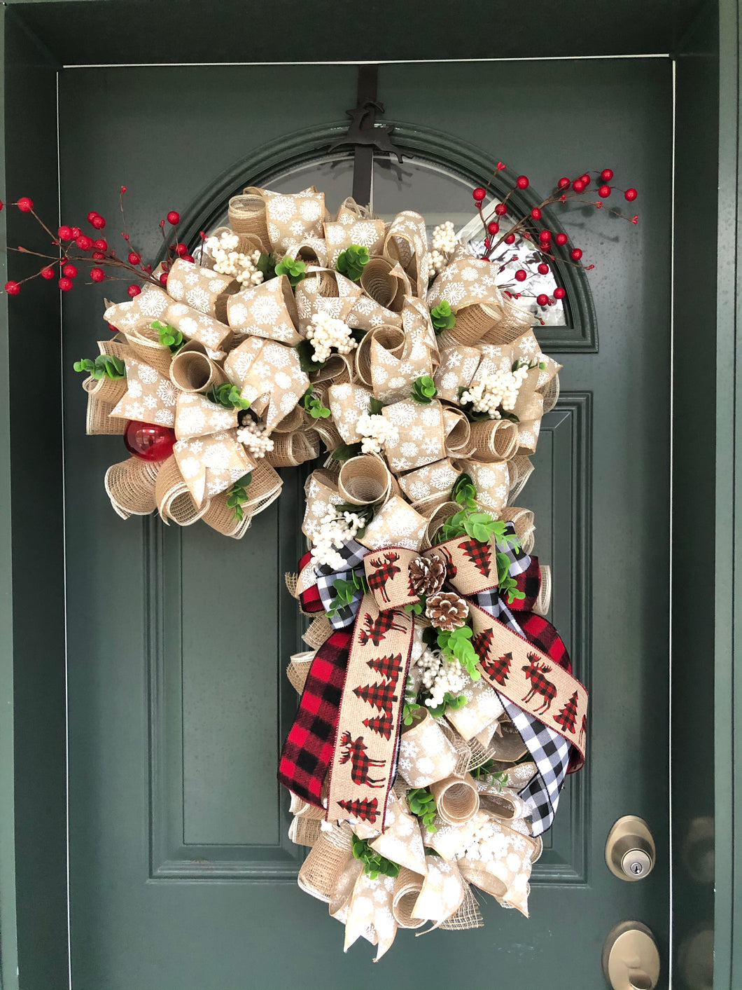 Reindeer Wreath