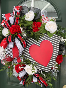 Valentines Day Wreath