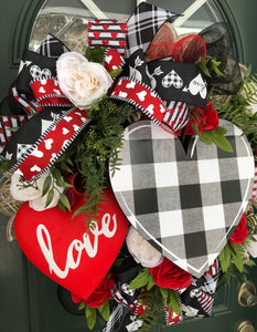 Valentines Day Wreath