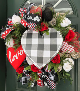 Valentines Day Wreath