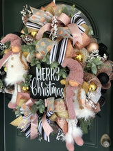 Load image into Gallery viewer, XL Merry Christmas Angel Wreath