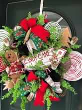 Load image into Gallery viewer, Gingerbread Wreath