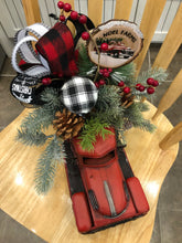 Load image into Gallery viewer, Made to order Classic Red Truck Christmas centrepiece