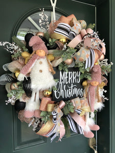 XL Merry Christmas Angel Wreath