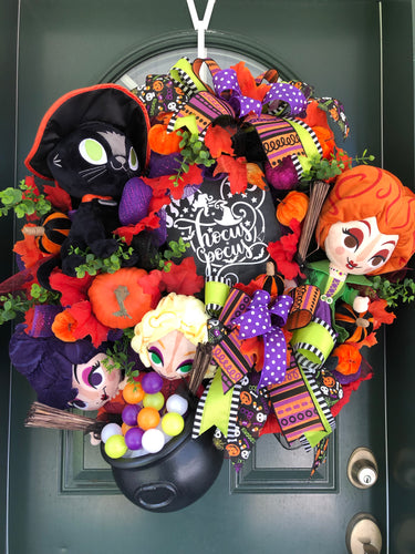 Coroa de flores Hocus Pocus Deluxe