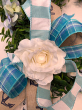 Cargar imagen en el visor de la galería, Custom Designer Handmade Nautical Beach Themed Wreath