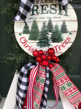 Load image into Gallery viewer, Custom Designer Handmade Festive Christmas holiday skis