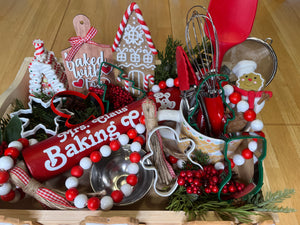 Gingerbread Decorative Tray