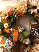 Load image into Gallery viewer, Custom Designer Handmade Elegant Fall Sweet Fall Wreath