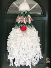 将图片加载到图库查看器，Custom Designer Handmade Giant Christmas Gnome / Santa Face. 