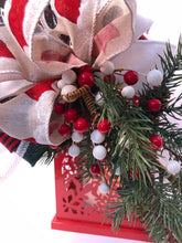 Load image into Gallery viewer, Custom Designer Handmade Christmas lantern /centerpiece / Table Arrangement / Table Decor