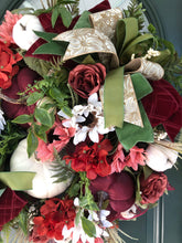 Load image into Gallery viewer, XL Fall Floral Wreath