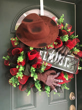 Load image into Gallery viewer, Nightmare On Elm Street Wreath