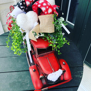 Valentines Day Classic Truck Centerpiece