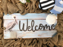 Carregar imagem no visualizador da galeria, Custom Designer Handmade Nautical Beach Themed Welcome Wreath