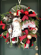 Load image into Gallery viewer, XL Deluxe Santa’s Workshop Christmas Wreath