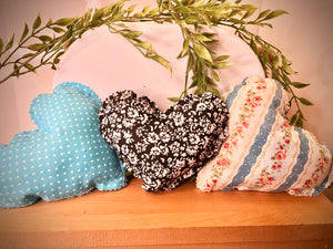 Custom Designer Handmade Plush Farmhouse Eggs and Hearts