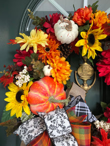 Custom Order Fall Wreath