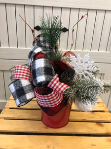 Custom Designer Handmade Christmas centerpiece / Table Arrangement / Table Decor